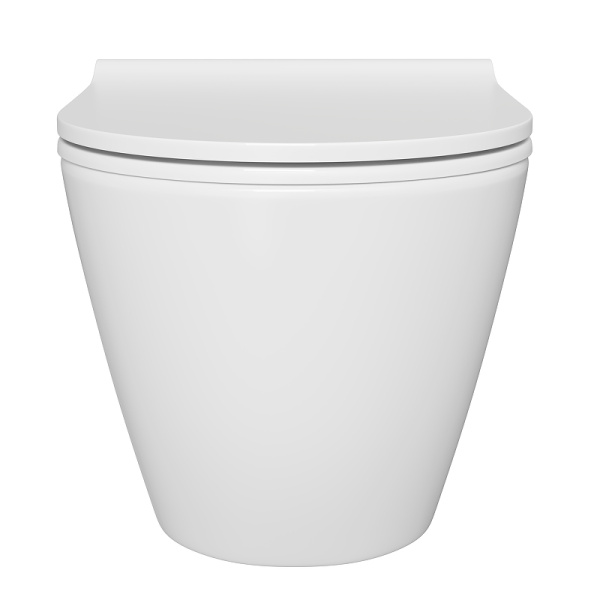 Унитаз подвесной VitrA Sanibelle безободковый 7551B003-0075 (детальная фотография), подвесные, встраиваемые