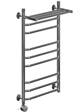 Полотенцесушитель электрический Ника Trapezium ЛТ Г2 ВП 80/40 см с полочкой