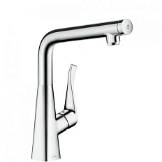 Смеситель для кухни Hansgrohe Metris Select 14883 с поворотным изливом