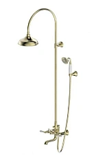 Душевая колонна со смесителем для ванны  Bravat Art F65193AR-A3-RUS