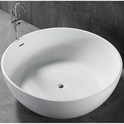 Акриловая ванна Abber 150х150 см белая - фото 1