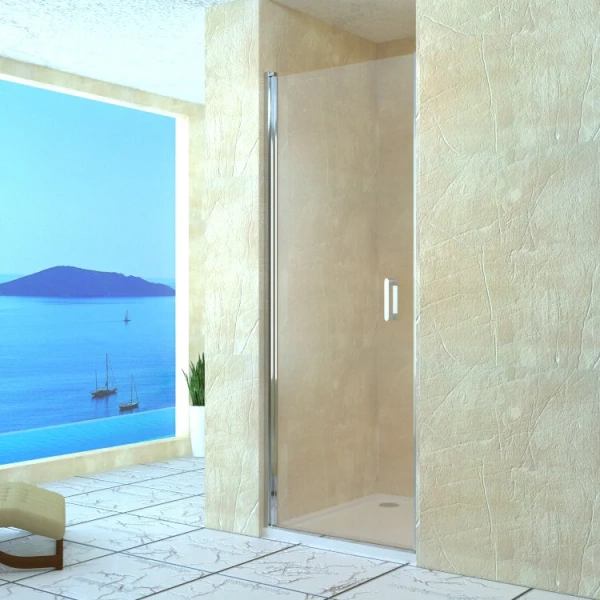 Душевая дверь в нишу RGW Leipzig LE-03 60 см профиль хром стекло прозрачное 06120306-11 (детальная фотография)