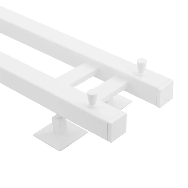 Полотенцесушитель электрический Energy Dart 10x120 см белый матовый EETR0DART12010R903M (детальная фотография), лесенка, вертикальные, узкие