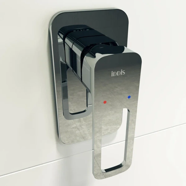 Смеситель для душа IDDIS Slide с одним выходом (детальная фотография), современные, hi-tech