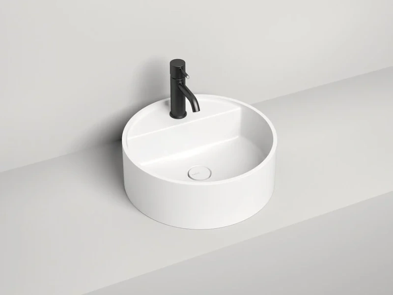 Раковина Salini Armonia Top 02 45 см покраска по RAL полностью 130126MF (детальная фотография)