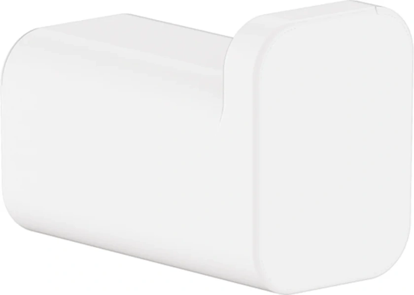 Крючок для ванной Hansgrohe AddStoris белый матовый 41742700 (детальная фотография)