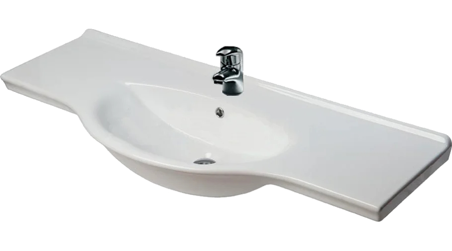 Раковина Hatria Sophie YU9001 105х50 см (детальная фотография)