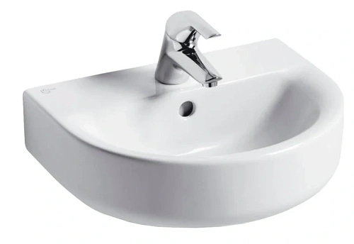 Раковина Ideal Standard Connect 45 см с 1-м отверстием под смеситель - фото 1