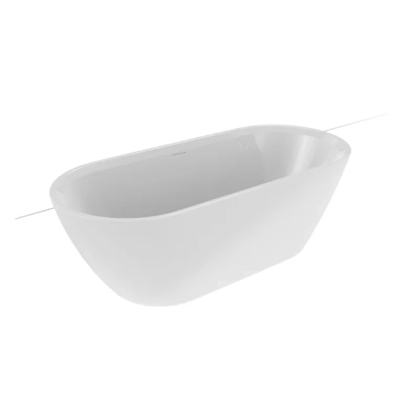 Ванна акриловая Riho Inspire FS B085001005, 180 x 80 см, белая (детальная фотография), акриловые