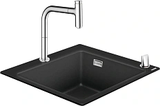Мойка для кухни Hansgrohe C51-F450-06 56 см со смесителем