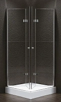 Душевой уголок Cezares Elena 90x90 см стекло прозрачное