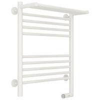 Полотенцесушитель электрический правый, с полкой цвет белый Сунержа Богема 2.0 600х500