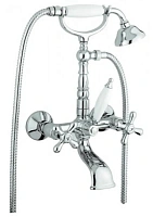 Смеситель для ванны, хром, Emmevi Deco Old