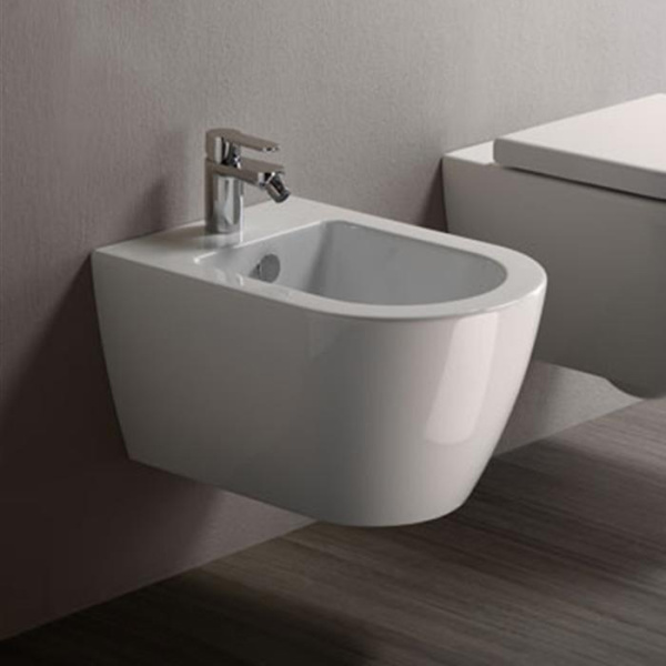 Биде подвесное, цвет белый глянцевый, GSI Pura 8865 1 11 (детальная фотография), нет в наличии