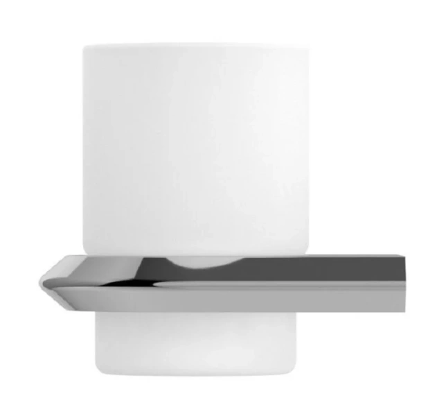 Стакан для ванной Cezares Liner хром LINER-TUMS-01 (детальная фотография), современные, hi-tech