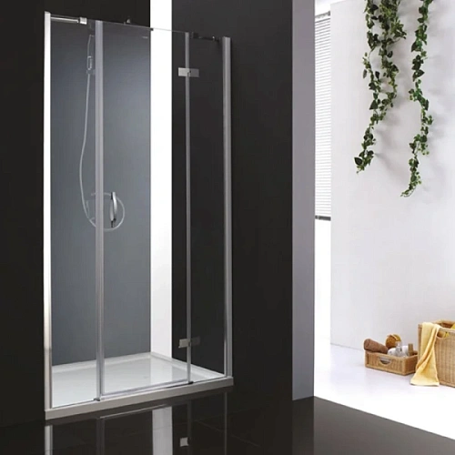 Душевая дверь в нишу Cezares Bergamo 150 см правая - фото 2