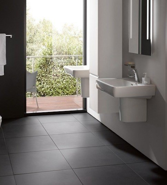 Раковина Laufen Pro 60 см с 1 отверстием для смесителя 8.1895.2.000.104.1 (детальная фотография), 60 см