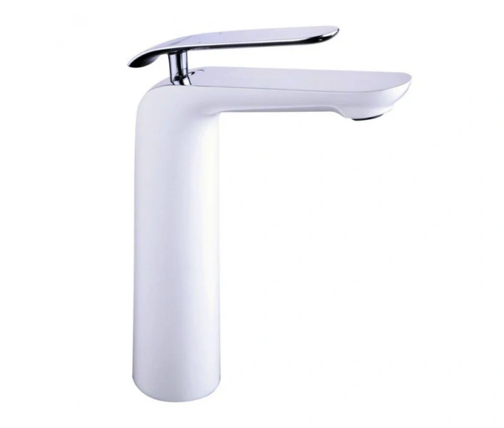 Смеситель для  раковины, хром/белый Lemark Melange LM4909CW (детальная фотография)