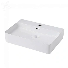 Раковина Abber Rechteck 61 см белая