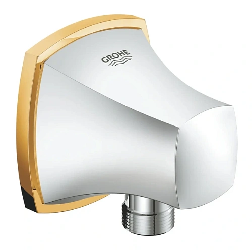 Выход из стены, хром-золото, Grohe Grandera 27970IG0 - фото 2