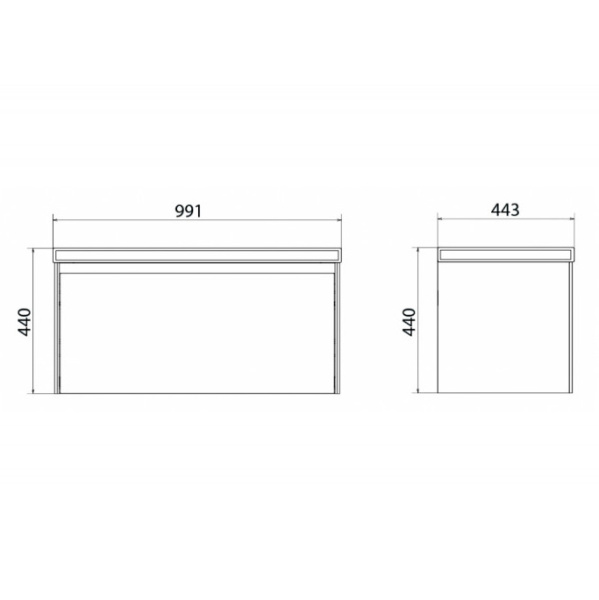 Схема (детальная фотография), подвесная, пристенная