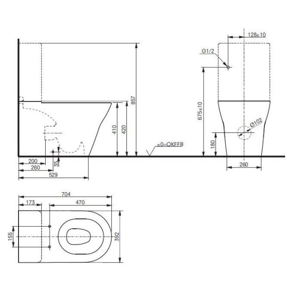 Схема (детальная фотография), фарфор, керамика