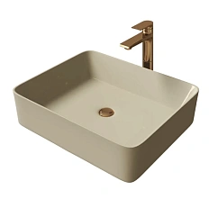 Раковина Grossman 48 см бежевая матовая