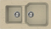 Мойка для кухни Omoikiri Maru 86-2-CH 86 см шампань