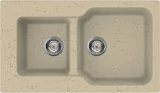 Мойка для кухни Omoikiri Maru 86-2-CH 86 см шампань