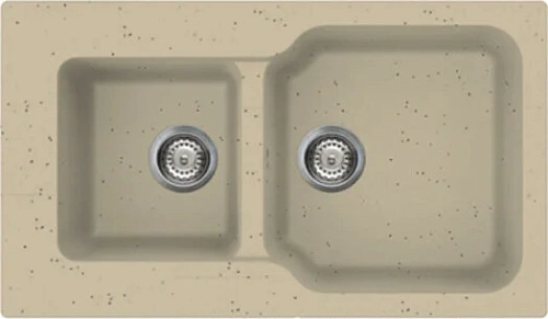 Мойка для кухни Omoikiri Maru 86-2-CH 86 см шампань - фото 5