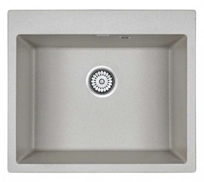 Мойка для кухни Paulmark Kante 60 см серая PM106052-GR (детальная фотография)