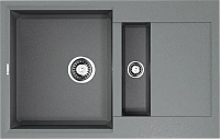 Мойка для кухни Omoikiri Sakaime 78-2-GR 78 см leningrad grey