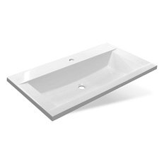 Раковина мебельная Misty Рава 90 см белая