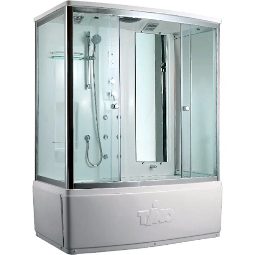 Душевой бокс Timo Lux 150x90 см стекло прозрачное - фото 1