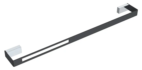 Полотенцедержатель Boheme Q Chrome Black - фото 1