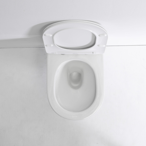 Унитаз подвесной Tece TECEspring R безободковый 9700998 (детальная фотография), без бачка, со скрытым бачком