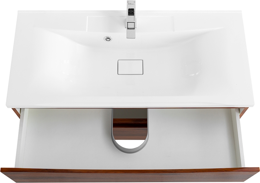 Тумба под раковину подвесная BelBagno Marino 100 см rovere cIllegio MARINO-1000-2C-SO-RC-P (детальная фотография), 100 см