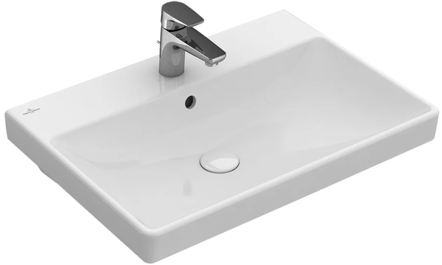 Раковина Villeroy & Boch Avento 65 см белая 41586501 (детальная фотография)