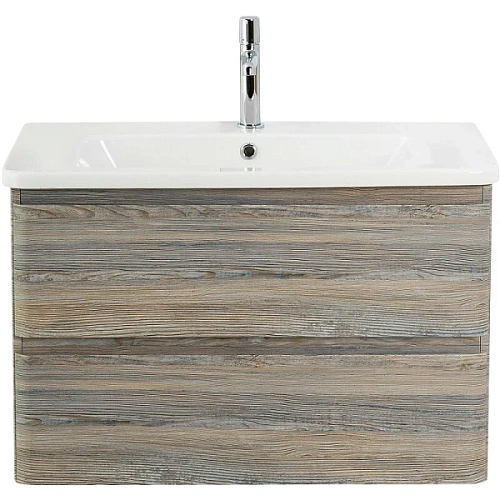 Тумба под раковину подвесная BelBagno Albano-Cer 80 см pino scania - фото 7