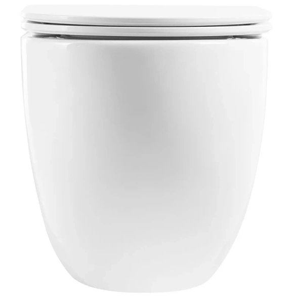 Унитаз с инсталляцией Belbagno Onda кнопка белая BB066CHR/BB870SC/BB002-80/BB014-SR-BIANCO (детальная фотография), с инсталляцией index_1