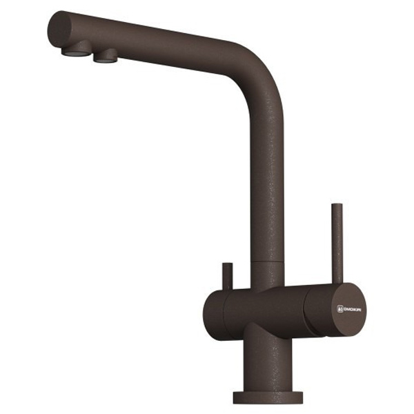 Смеситель для питьевой воды Omoikiri Nagano-P DC темный шоколад 4974048 (детальная фотография)