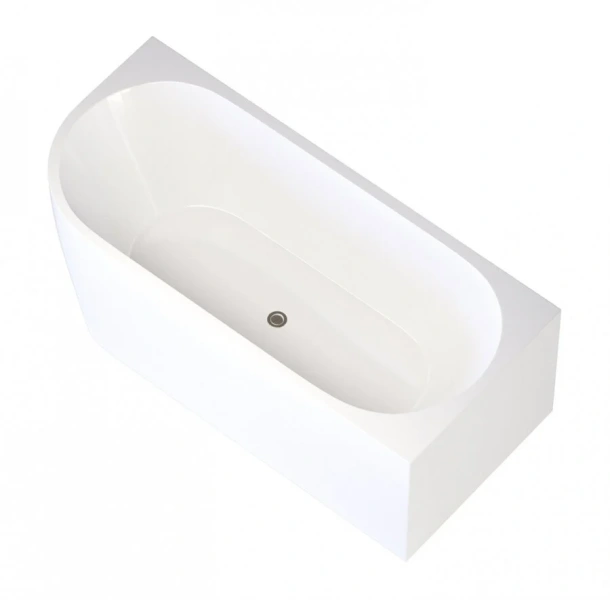 Ванна акриловая Aquanet Family Elegant B 180 x 80 см, правая, белый глянцевый, 260049 3806-N-GW (детальная фотография)