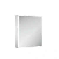 Зеркальный шкаф с подсветкой Sancos Evoke 60 см серый