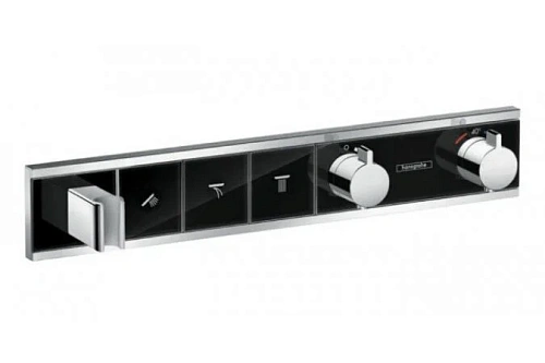 Смеситель для душа Hansgrohe RainSelect хром/черный - фото 3
