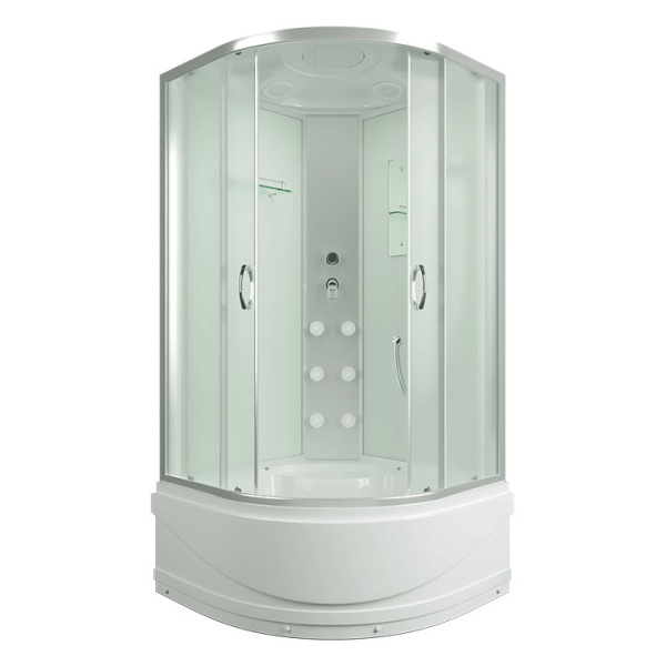 Душевая кабина Erlit Comfort 90х90 см стекло матовое ER3509TPF-C3-RUS (детальная фотография)