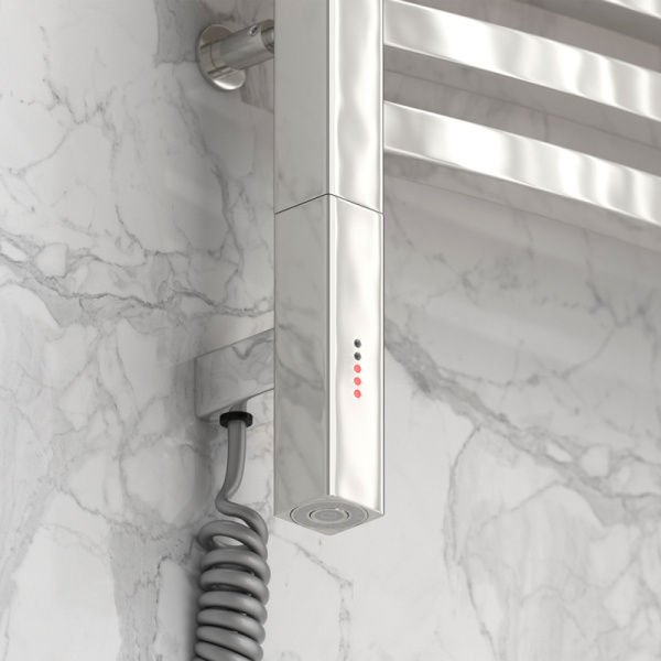 Полотенцесушитель электрический Сунержа Аркус 3.0 60x80 см левый без покрытия 00-5704-8060 (детальная фотография), хром