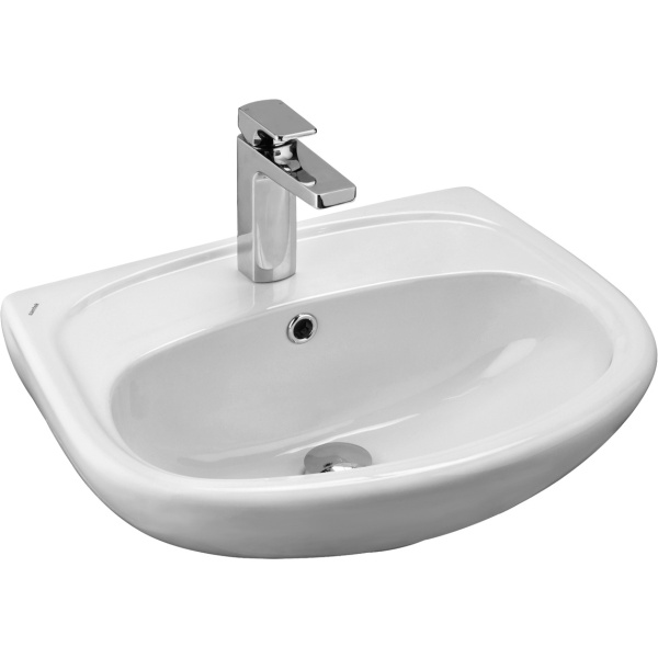 Раковина Santek Анимо 50 см белая 1WH110496 (детальная фотография)