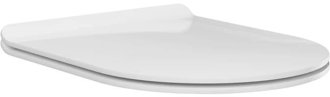 Крышка-сидение с микролифтом Kerama Marazzi Plaza Modern белая PLMR.seat.02\WHT (детальная фотография)