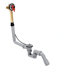 Слив-перелив Hansgrohe Exafill 58125180 с возможностью наполнения ванны