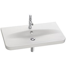 Раковина Jacob Delafon Replay 80 см белая